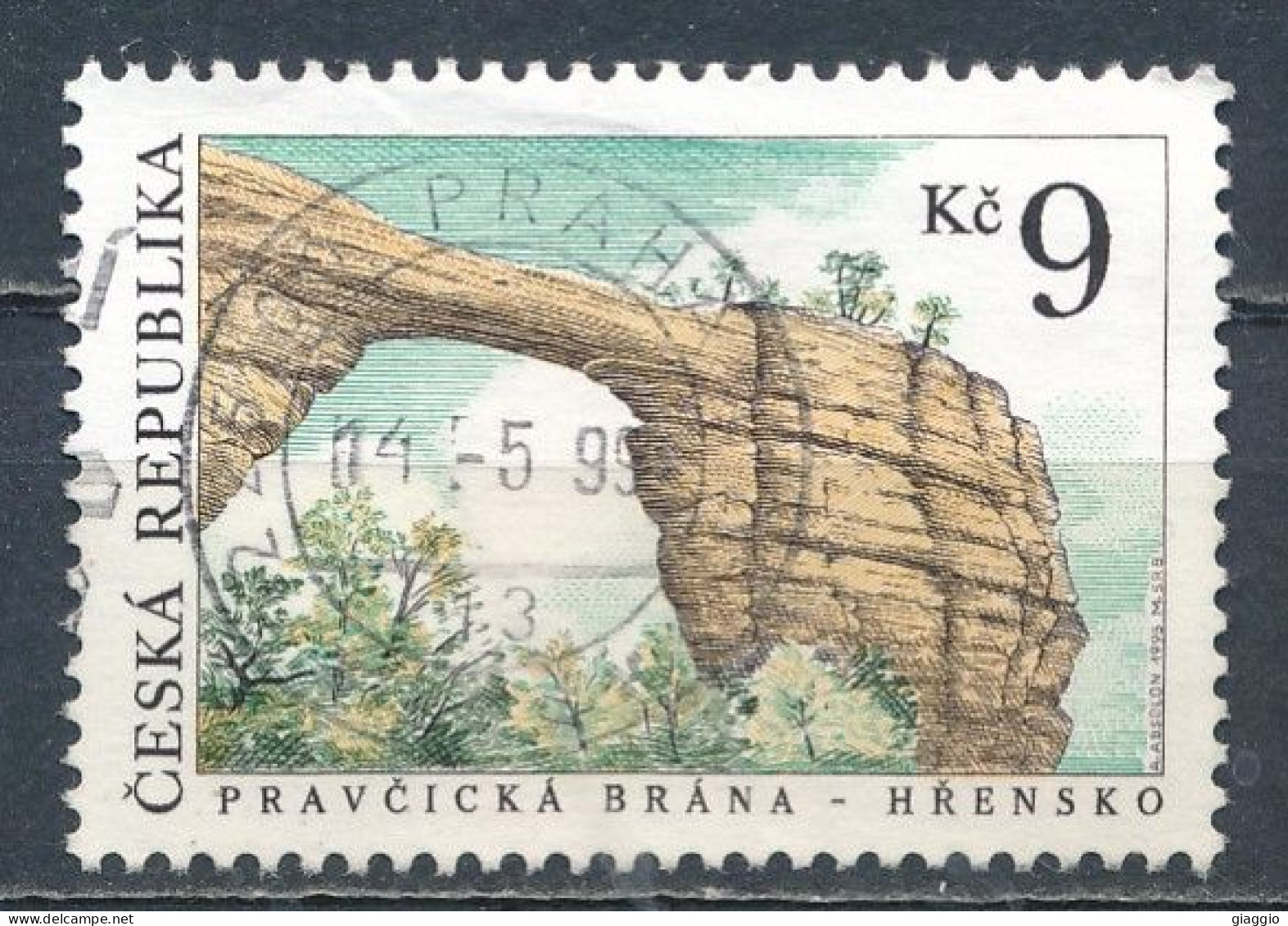 °°° CZECH REPUBLIC - Y&T N° 78 - 1995 °°° - Used Stamps