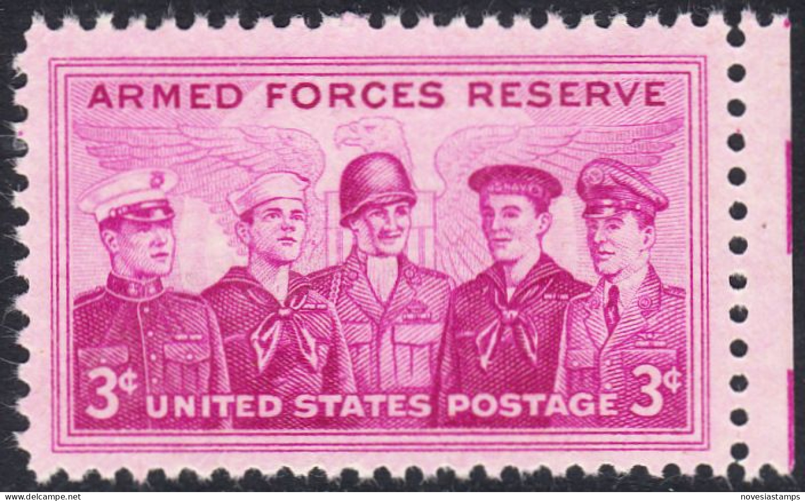 !a! USA Sc# 1067 MNH SINGLE W/ Right Margin (a2) - Armed Fores Reserve - Neufs