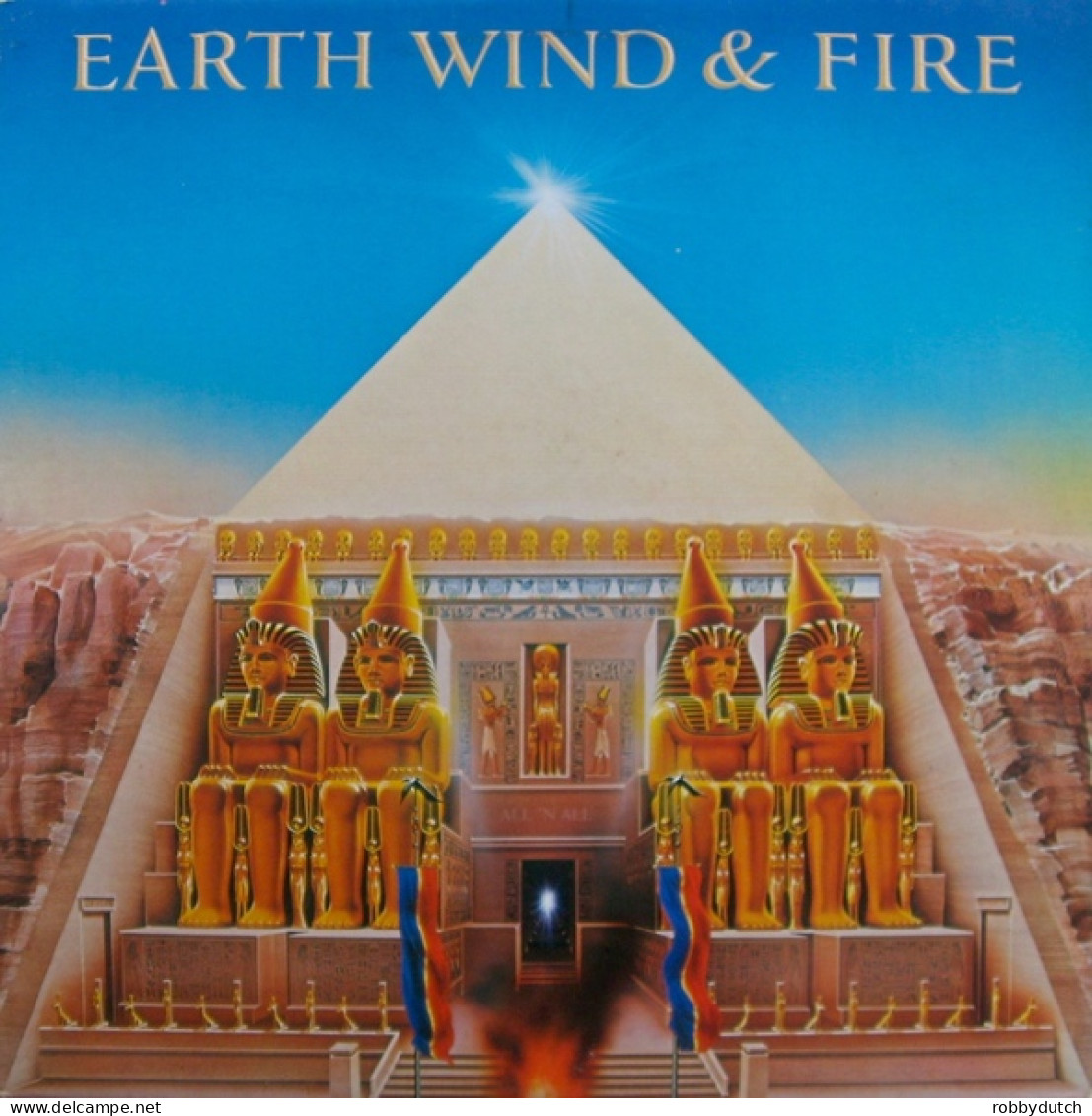 * LP * EARTH, WIND & FIRE - I AM (wrong Cover: "All ' N All" )(Europe 1979) - Soul - R&B