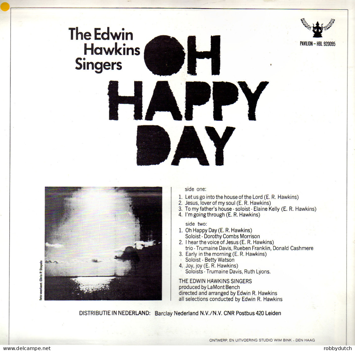 * LP *  EDWIN HAWKINS SINGERS - OH HAPPY DAY (Europe 1969) - Gospel & Religiöser Gesang