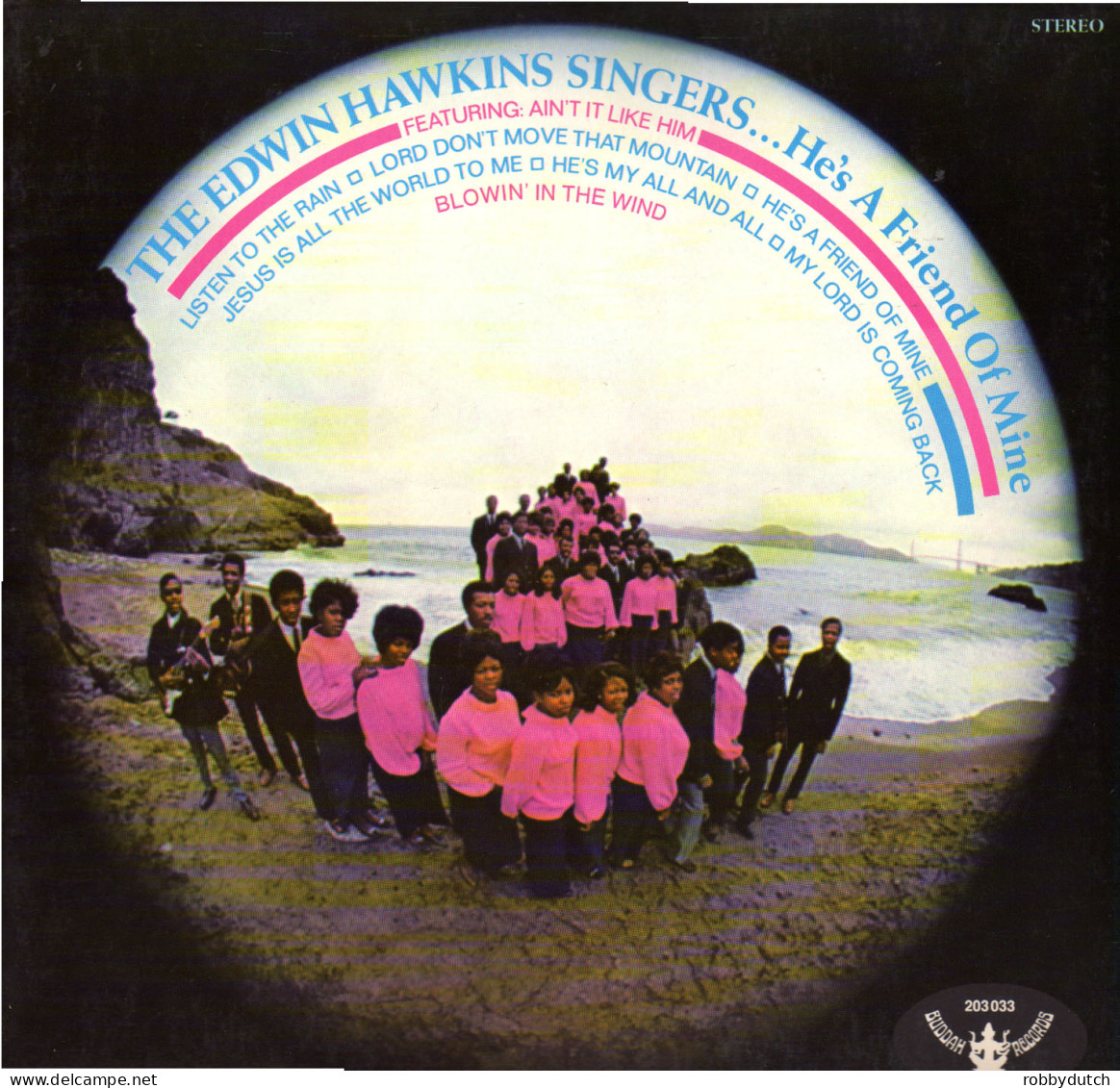 * LP *  EDWIN HAWKINS SINGERS - HE'S A FRIEND OF MINE (Germany 1969) - Gospel & Religiöser Gesang