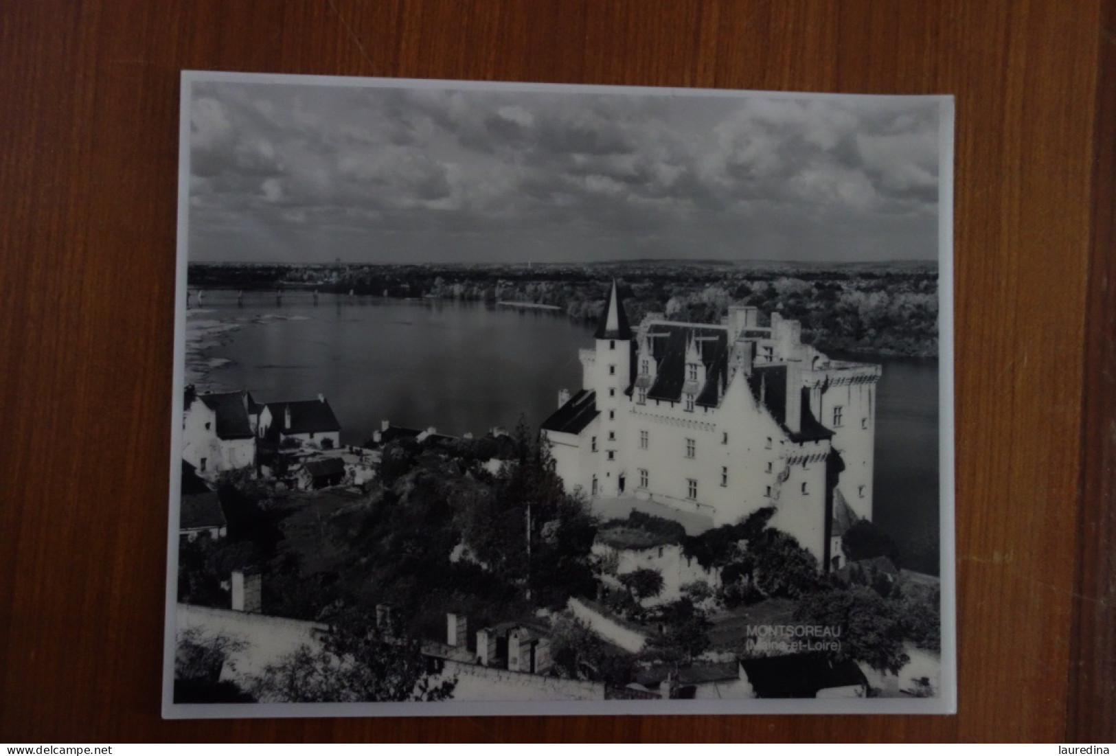 PHOTO VINTAGE DECOR WAGONS SNCF ANNEE 1960 - MONTSOREAU (MAINE ET LOIRE) - Spoorweg