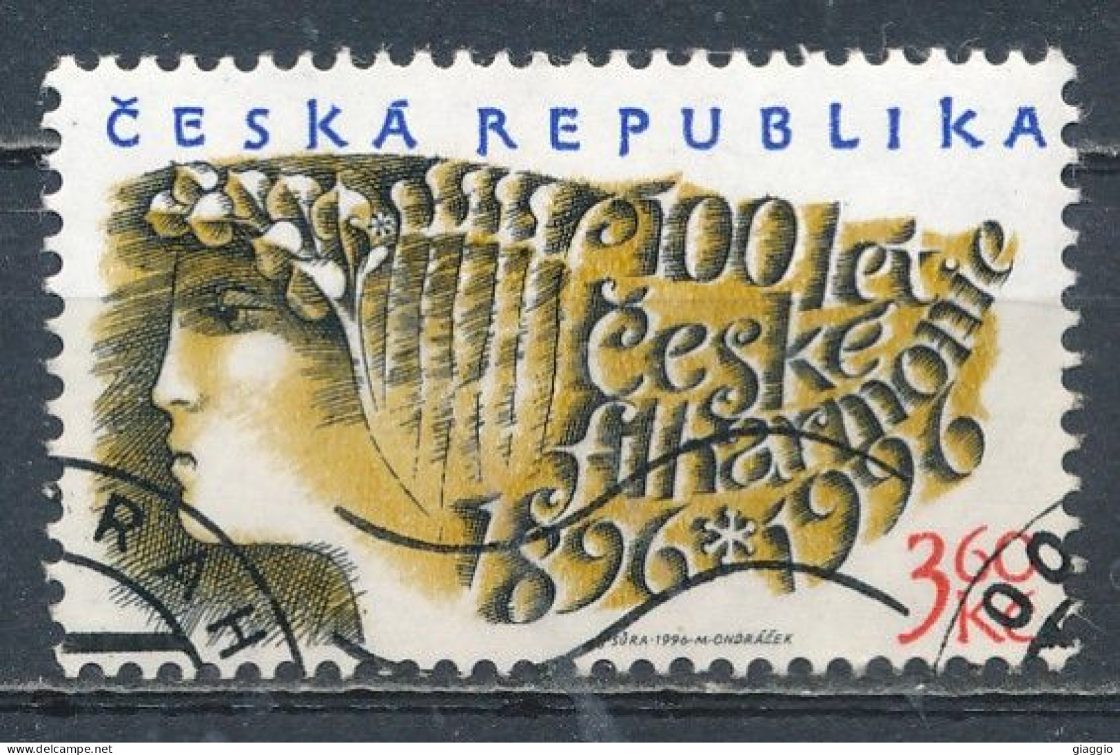 °°° CZECH REPUBLIC - Y&T N° 98 - 1996 °°° - Used Stamps