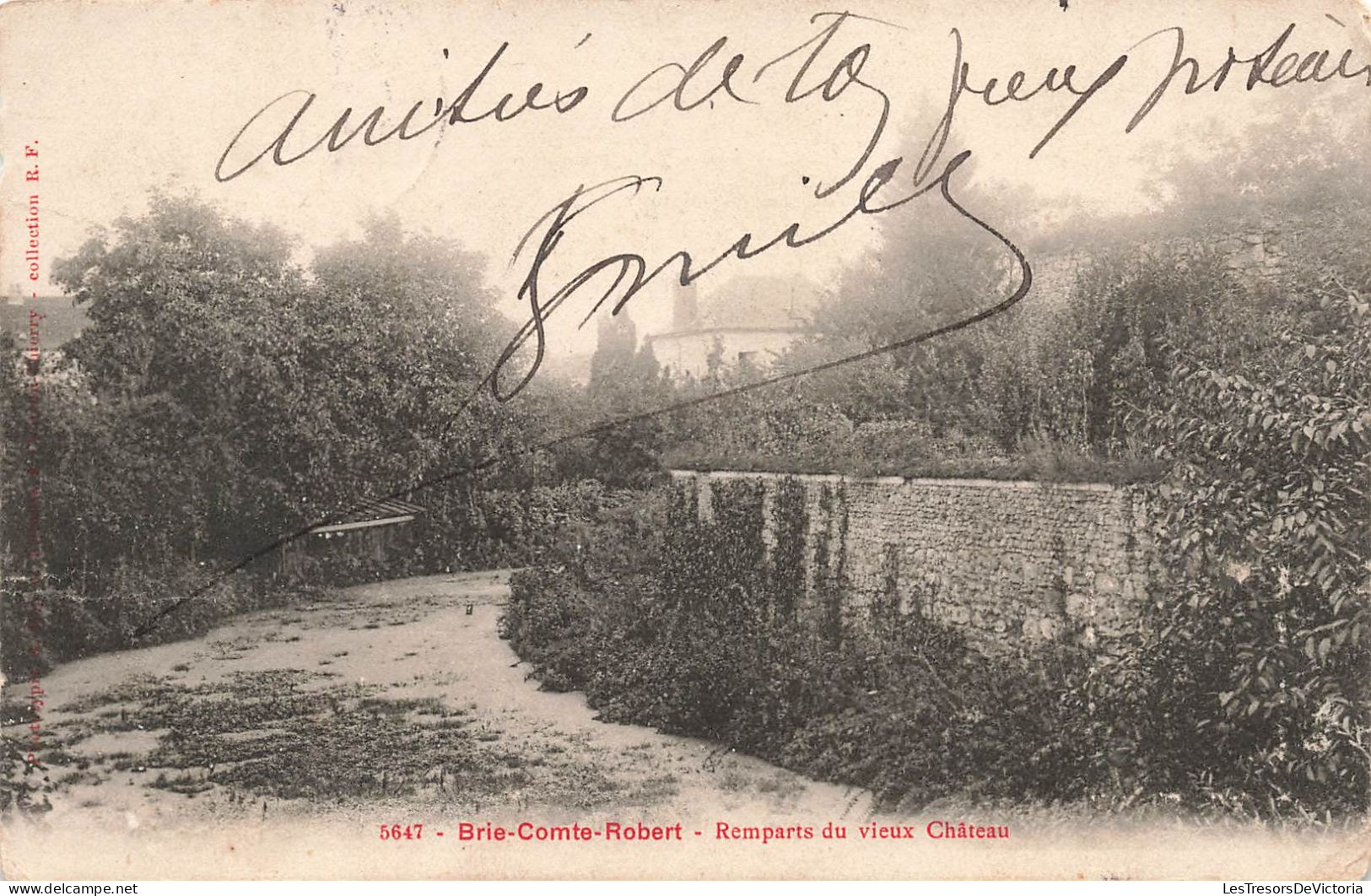 FRANCE - Brie Comte Robert - Remparts Du Vieux Château - Carte Postale Ancienne - Brie Comte Robert