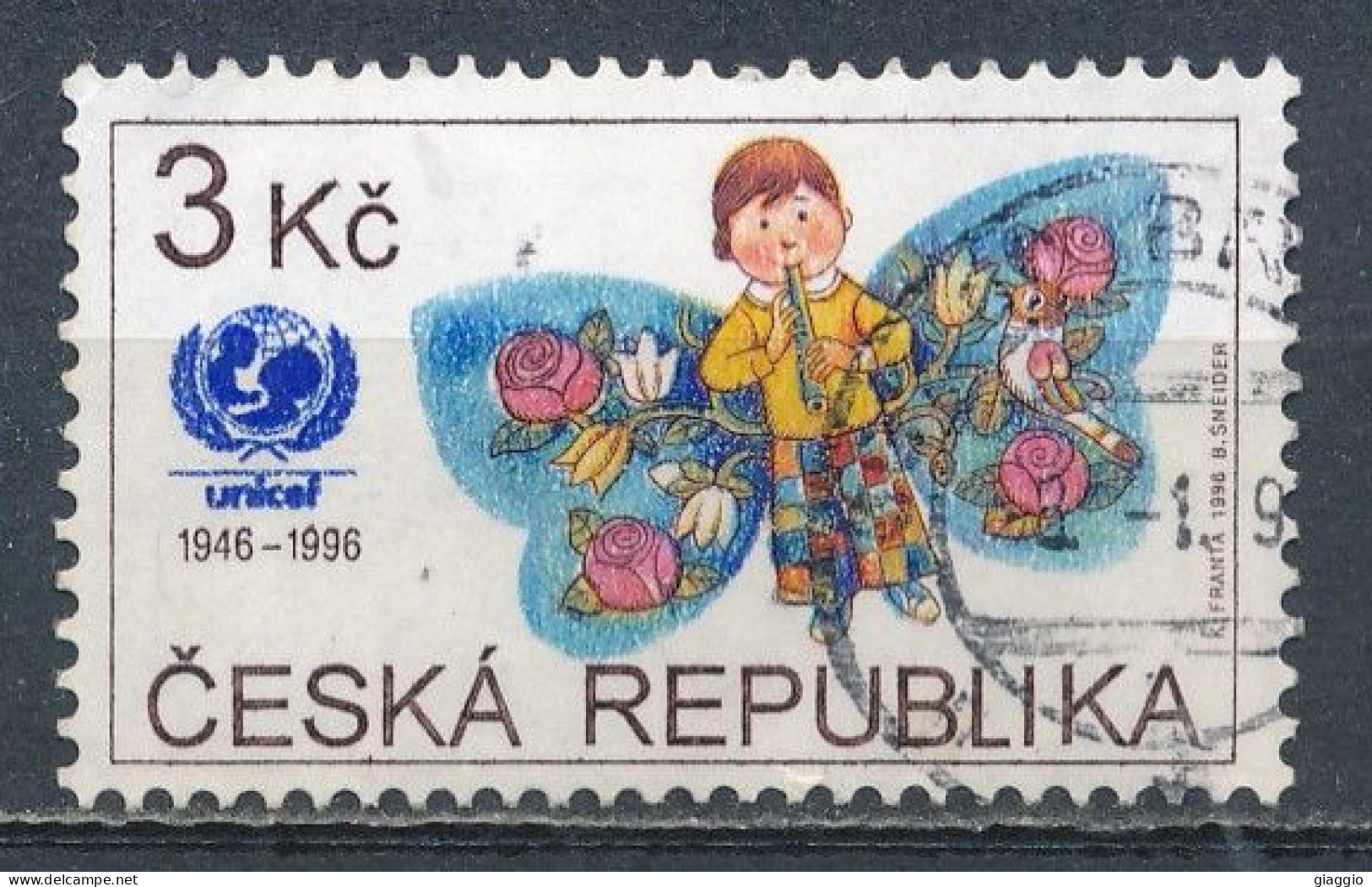 °°° CZECH REPUBLIC - Y&T N° 119 - 1996 °°° - Used Stamps