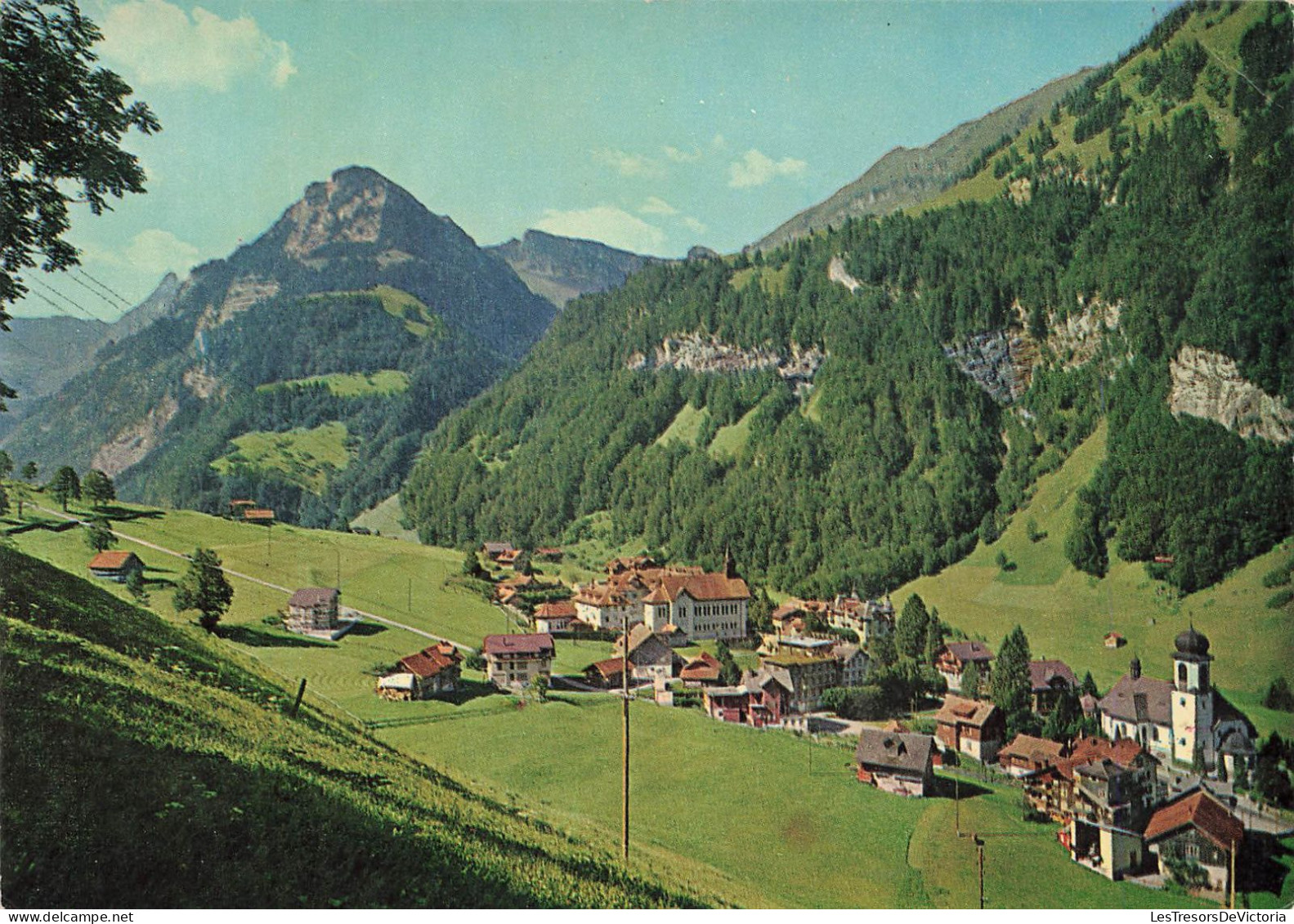 SUISSE - Mechtal - Cures D'Air Des Mutualités Chrétiennes - Téléphérique - Carte Postale - Andere & Zonder Classificatie