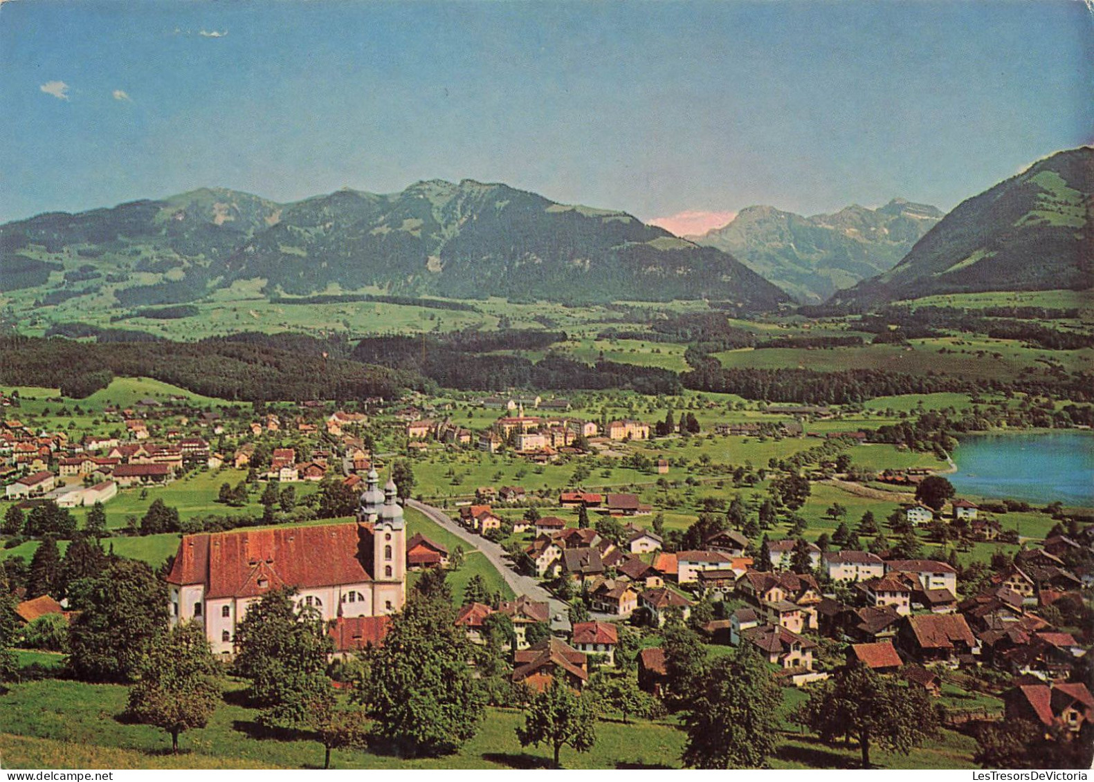 SUISSE - Mechtal - Cures D'Air Des Mutualités Chrétiennes - Téléphérique - Carte Postale - Sonstige & Ohne Zuordnung