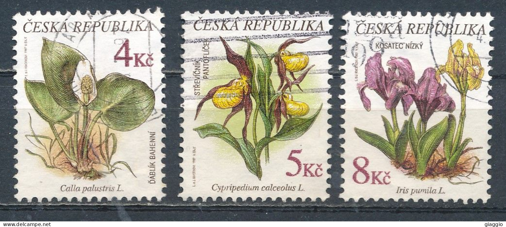 °°° CZECH REPUBLIC - Y&T N° 132/34 - 1996 °°° - Used Stamps