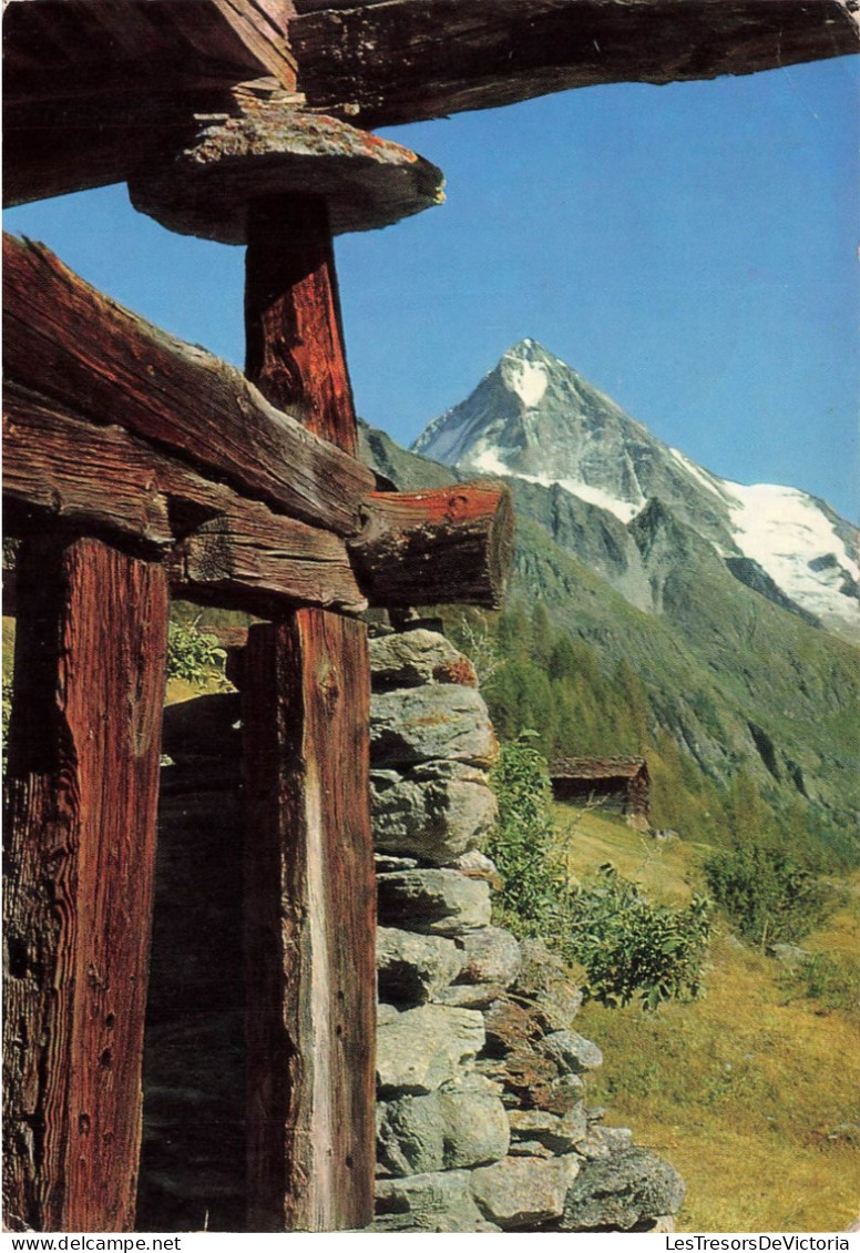 SUISSE - La Forcla D'Evolène Et La Dent Blanche 4356m - Chalet - Carte Postale - Evolène