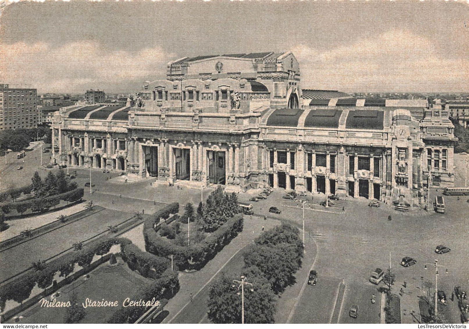 ITALIE - Milano - Stazione Centrale - Vue - Carte Postale Ancienne - Milano (Milan)