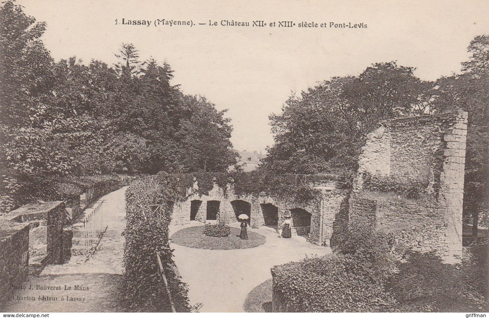 LASSAY LE CHATEAU ET LE PONT LEVIS TBE - Lassay Les Chateaux