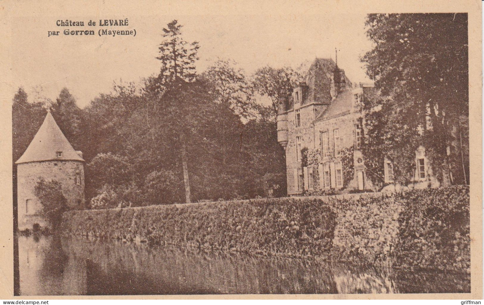 ENVIRONS DE GORRON CHATEAU DE LEVARE TBE - Gorron