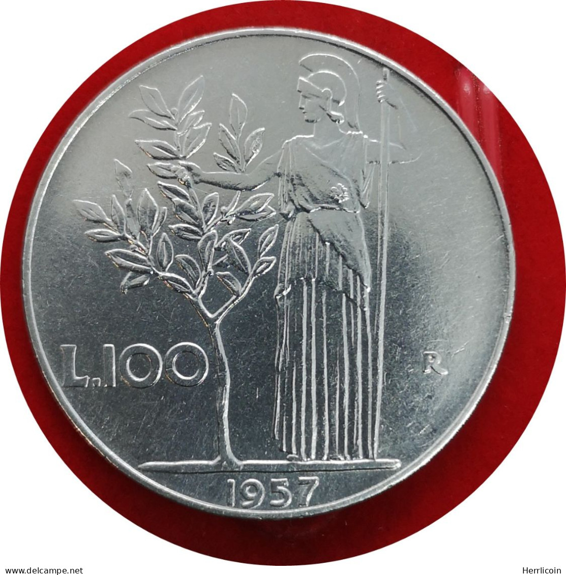 1957 - 100 Lire - Italie [KM#96.1] - 100 Lire