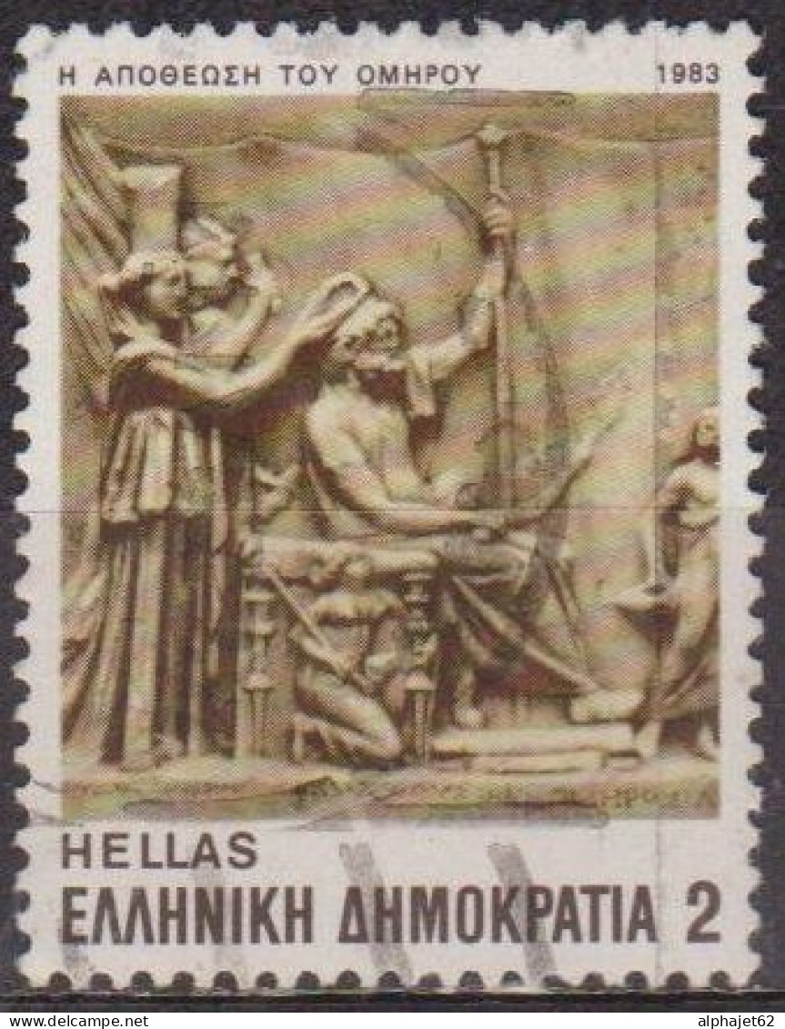 Homère - GRECE - L'apothéose - N° 1509 - 1983 - Gebraucht