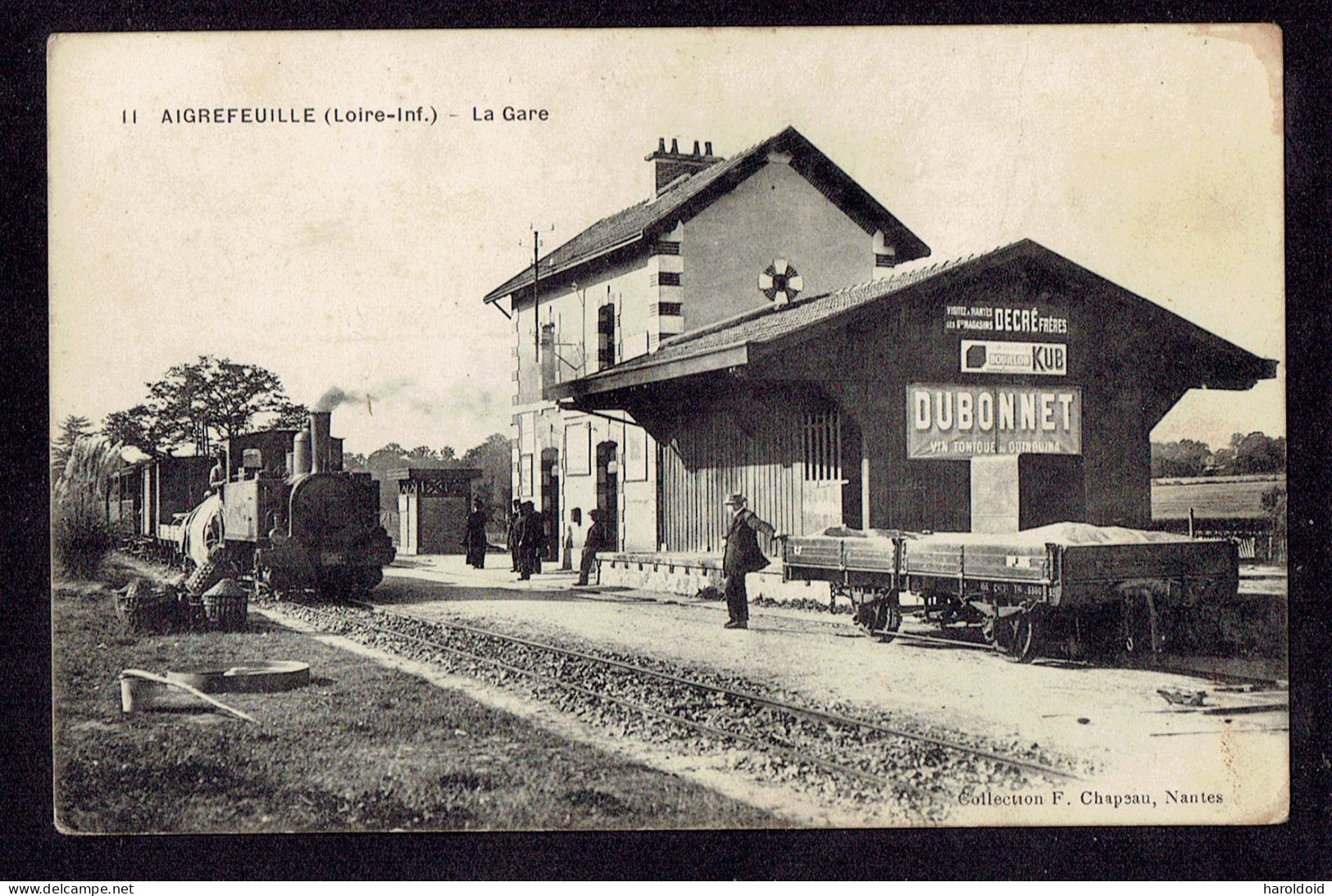 CPA 44 - AIGREFEUILLE - LA GARE - Aigrefeuille-sur-Maine