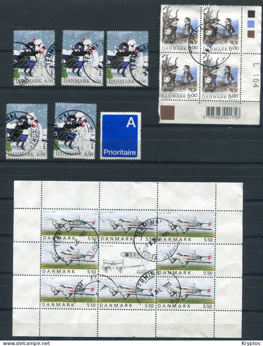 Denmark 2004-10. A Selection Of Genuine Used Stamps. - Used Stamps