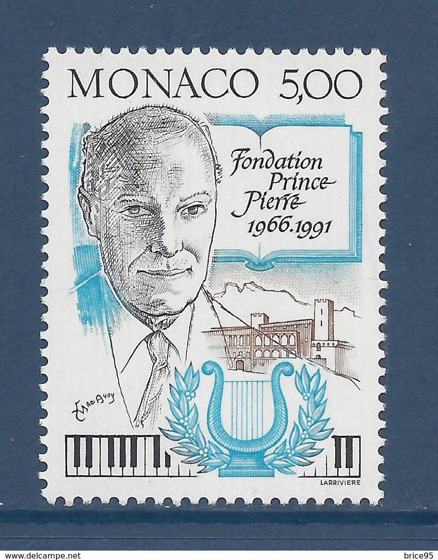 Monaco - YT N° 1777 ** - Neuf Sans Charnière - 1991 - Unused Stamps