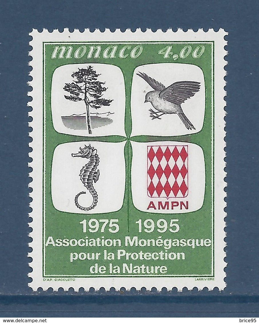 Monaco - YT N° 1995 ** - Neuf Sans Charnière - 1995 - Neufs