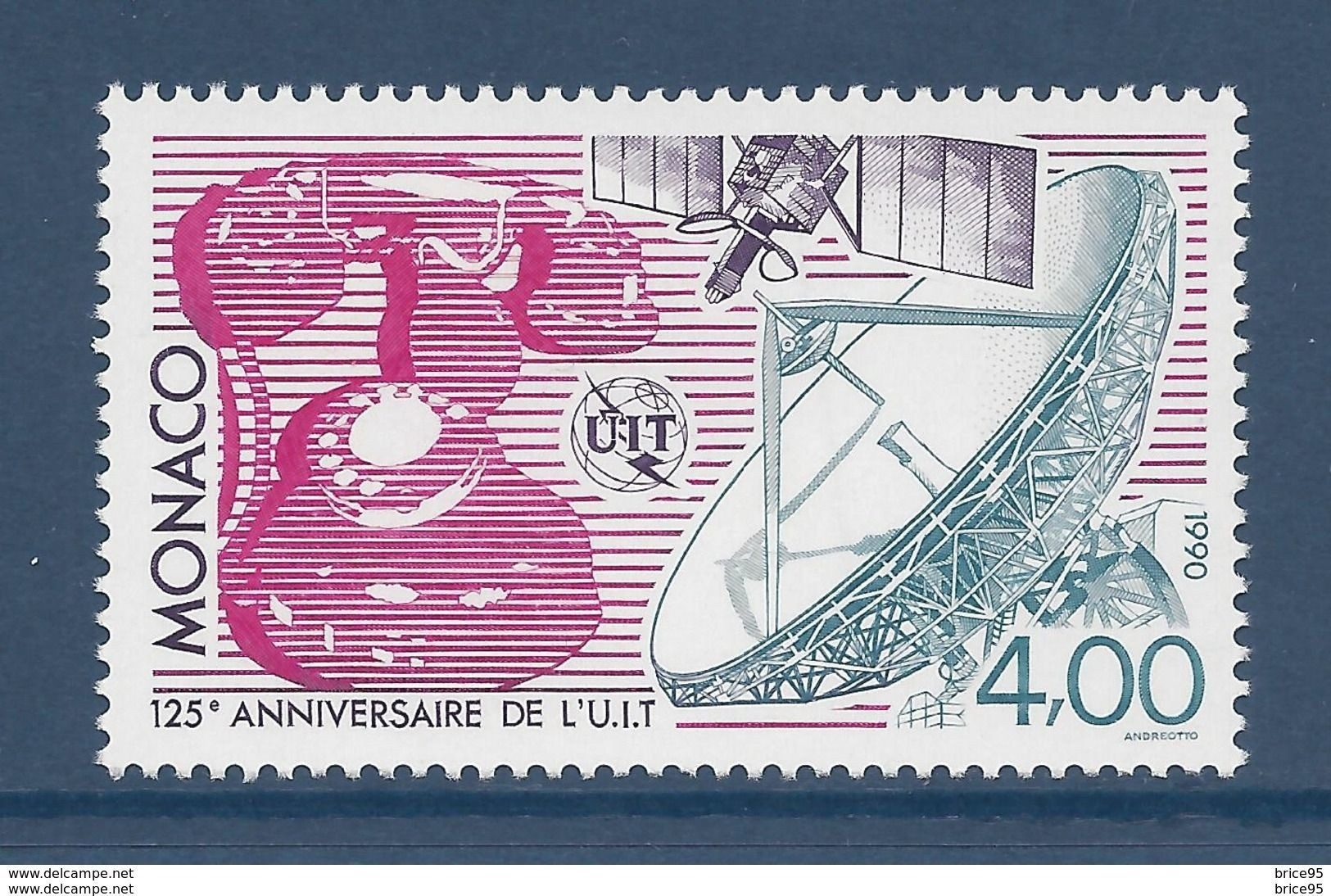 Monaco - YT N° 1718 ** - Neuf Sans Charnière - 1990 - Ungebraucht