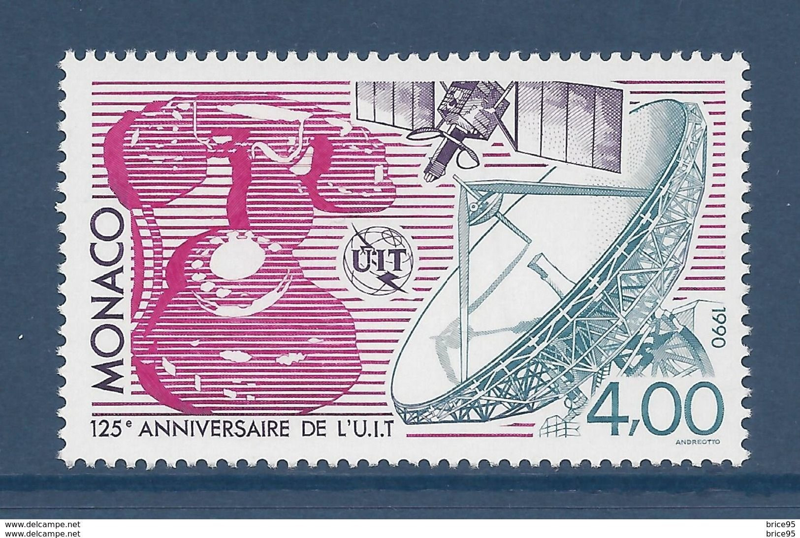 Monaco - YT N° 1718 ** - Neuf Sans Charnière - 1990 - Unused Stamps