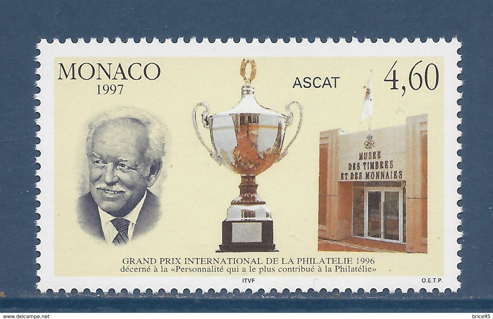 Monaco - YT N° 2103 ** - Neuf Sans Charnière - 1997 - Unused Stamps