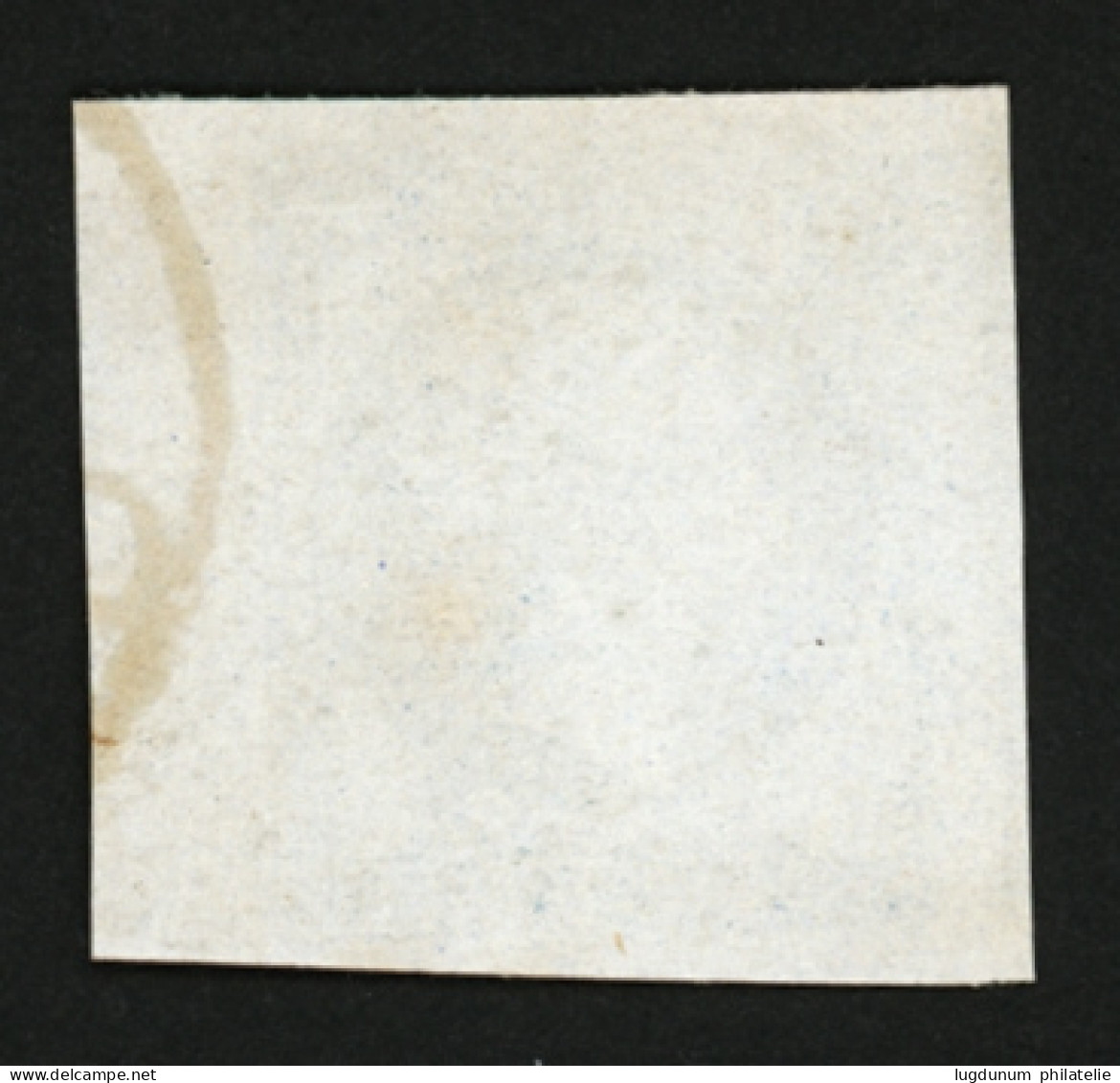 20c (n°14) Bord De Feuille + 3 Voisins Obl. Pointillés Fins. Superbe. - 1853-1860 Napoleone III