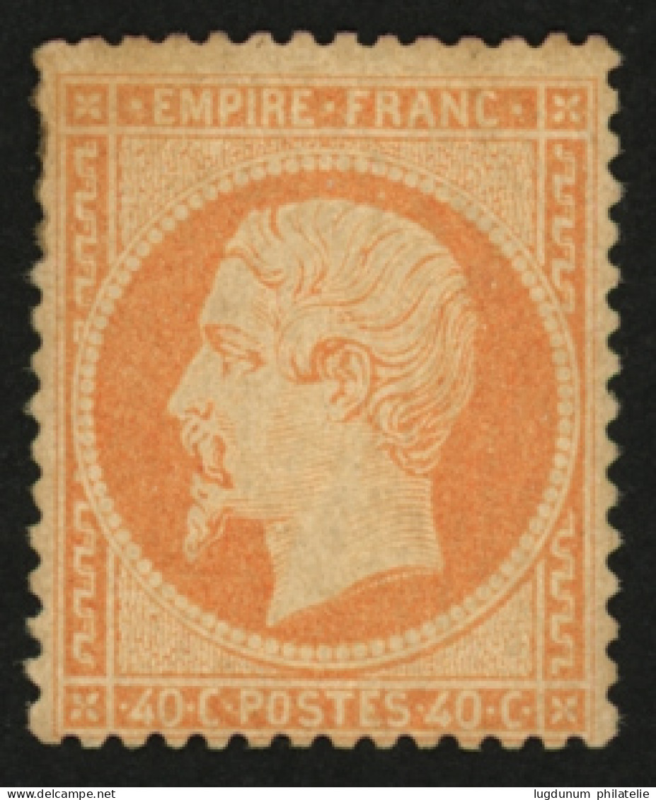 40c Empire (n°23) Neuf **. Qqles Dents Courtes. Cote 3100€++. B/TB. - 1863-1870 Napoleone III Con Gli Allori