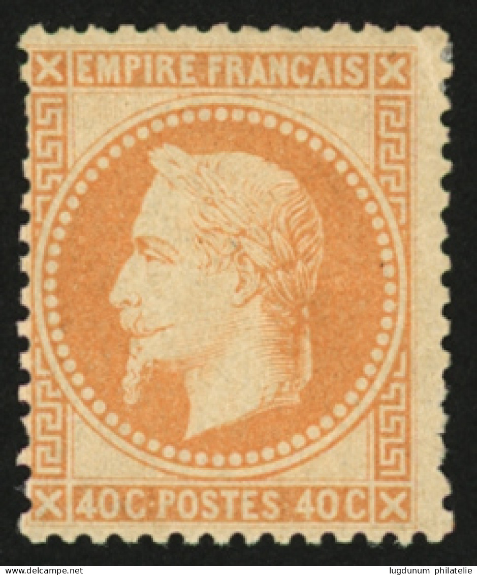 40c Empire (n°31) Neuf *.  Cote 1950€. TTB. - 1863-1870 Napoléon III Lauré