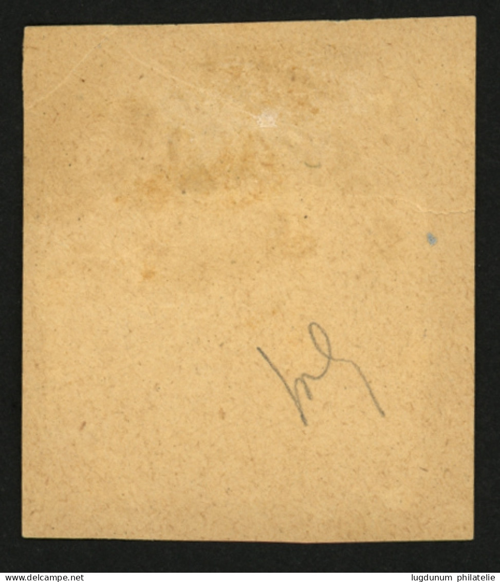 CONSTANTINOPLE :   50c Taxe Noir (n°20) Obl. CONSTANTINOPLE TURQUIE Sur Fragment. Utilisation Trés Rare De Timbre (cote  - 1849-1876: Periodo Clásico