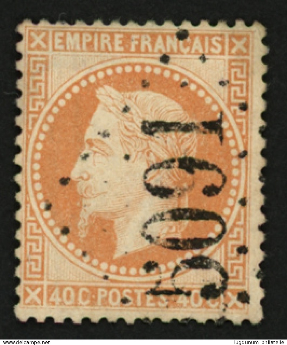 LATTAQUIE SYRIE : 40c (n°31) Obl. GC 5091. Léger Pelurage. Cote 225€. Signé CALVES. Frappe Luxe. - 1849-1876: Klassik