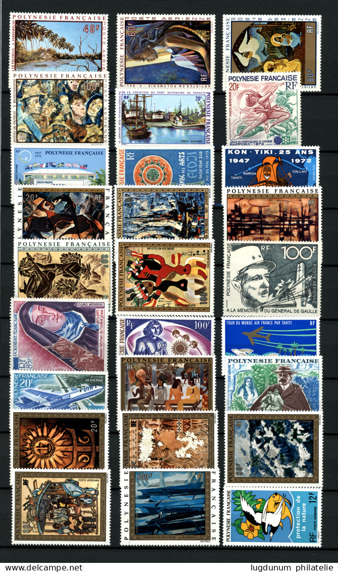 TAHITI - POLYNESIE : Collection POSTE AERIENNE De POLYNESIE FRANCAISE N°1 à 197 Neuf ** + Bloc N°1 à N°5 Neuf **. Cote 3 - Otros & Sin Clasificación