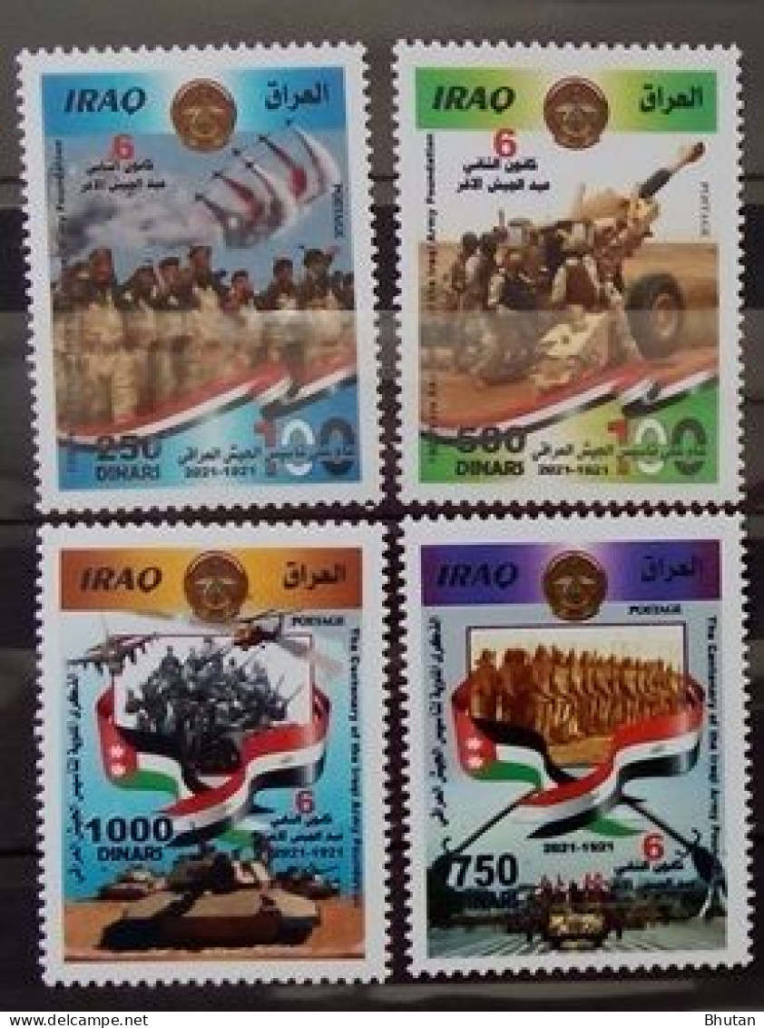 Iraq 2021, Military Centenary, MNH Stamps Set - Iraq