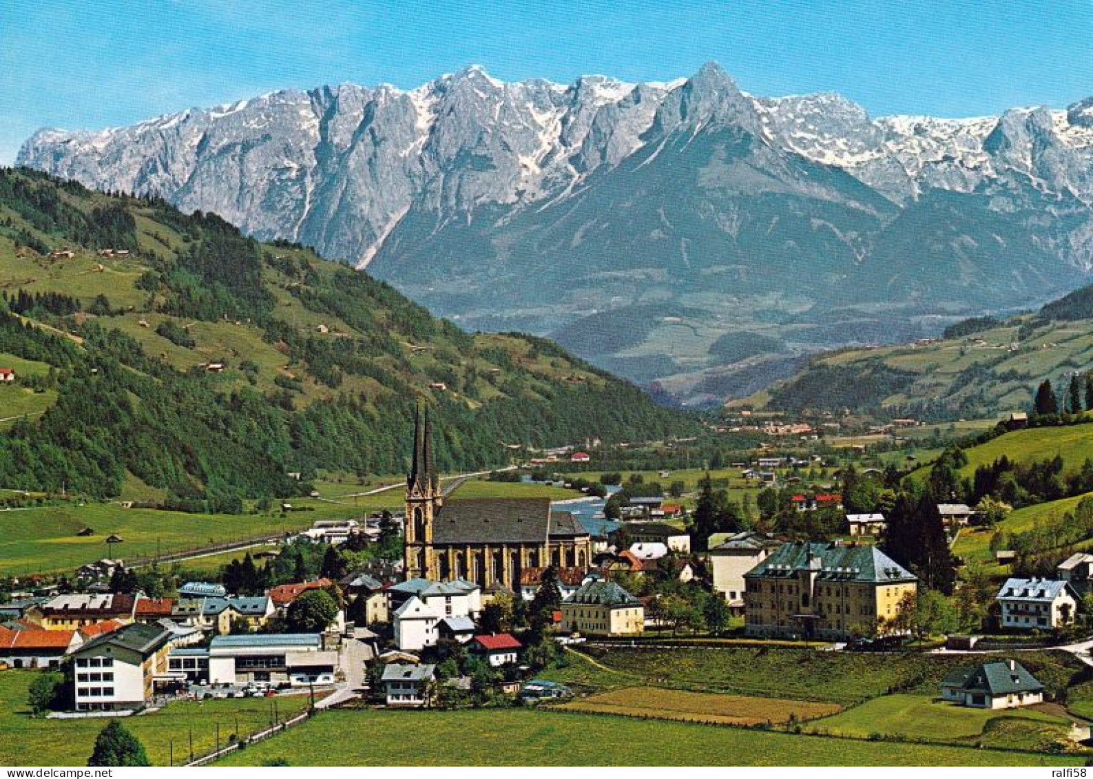 3 AK Österreich / Salzburger Land * Blick Auf St. Johann Im Pongau - Mit Tennengebirge - 3 Luftbildaufnahmen * - St. Johann Im Pongau