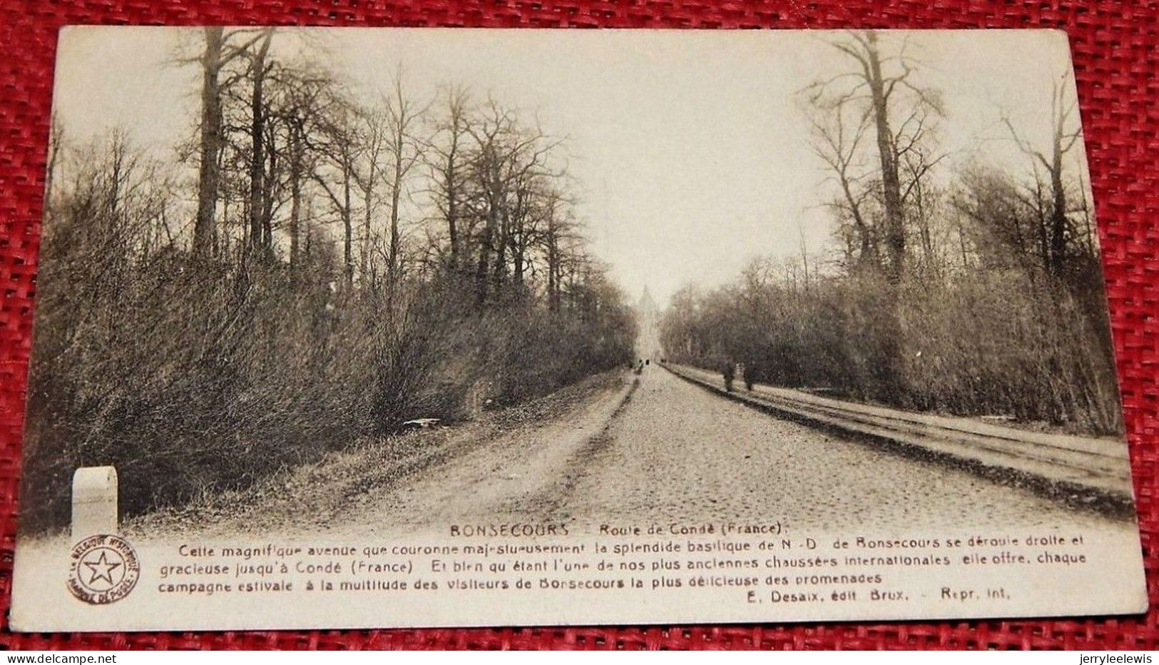 BONSECOURS  -  Route De Condé  (France) - Péruwelz