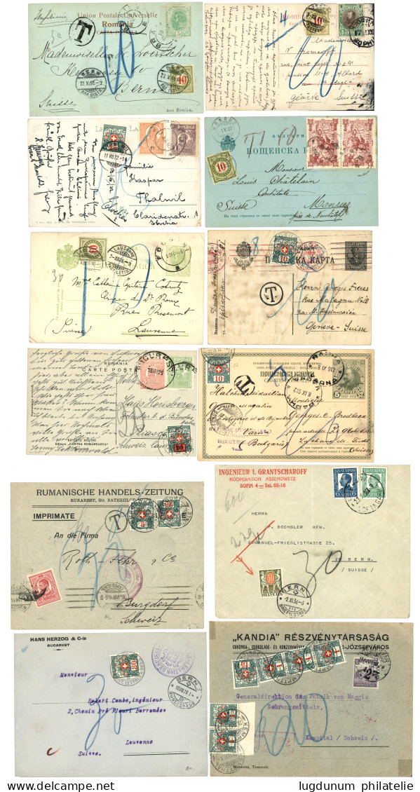 ROMANIA / BULGARIA : Nice Lot Of 19 Covers. Vvf. - Europe (Other)