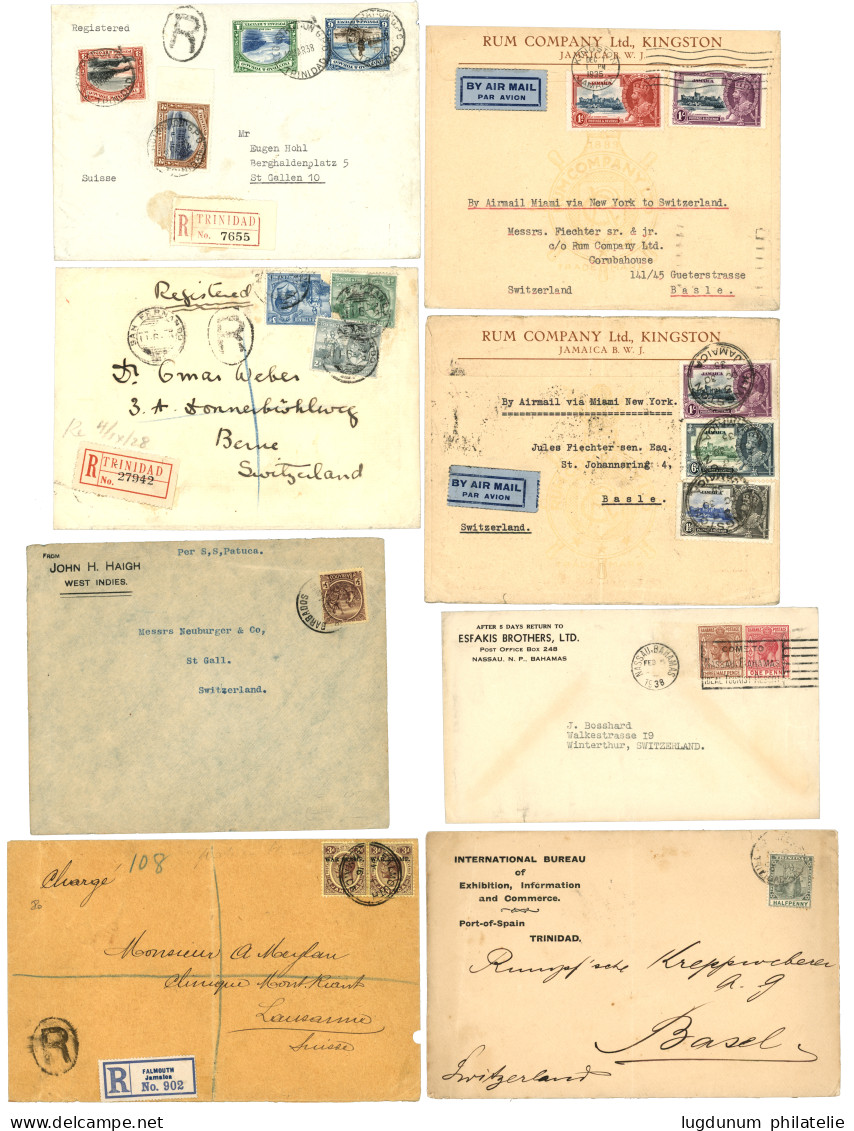 BRITISH COMMONWEALTH - CARABEAN :  Lot Of 73 Vovers. Vvf. - Autres & Non Classés