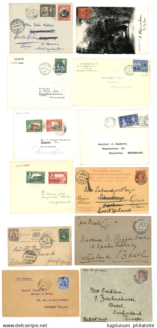 BRITISH COMMONWEALTH - CARABEAN :  Lot Of 73 Vovers. Vvf. - Other & Unclassified