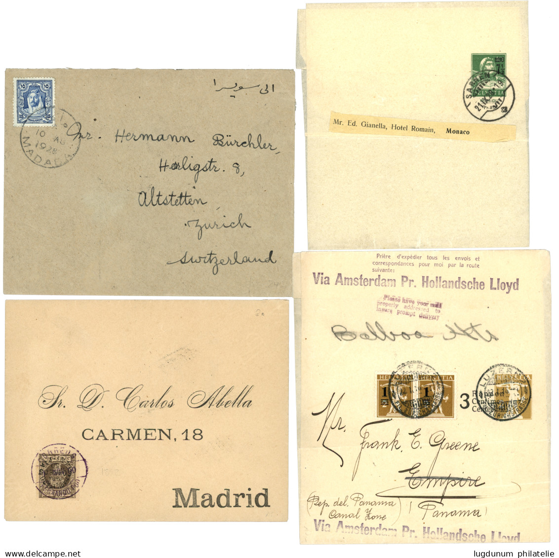 WORLDWIDE POSTAL HISTORY : Lot Of 57 Covers. See Website. Vf. - Collections (without Album)