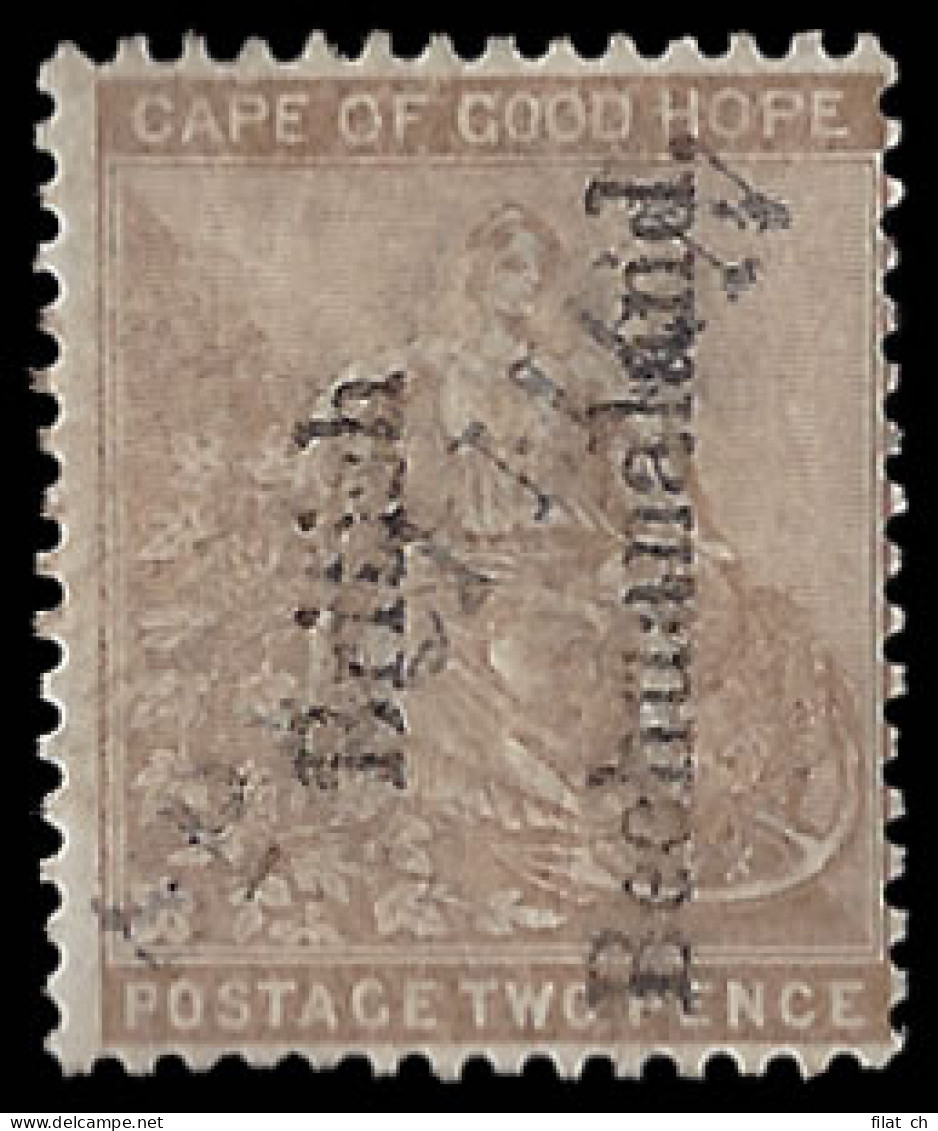 Bechuanaland 1891 2d Cape Overprinted Handstamped Specimen - Other & Unclassified