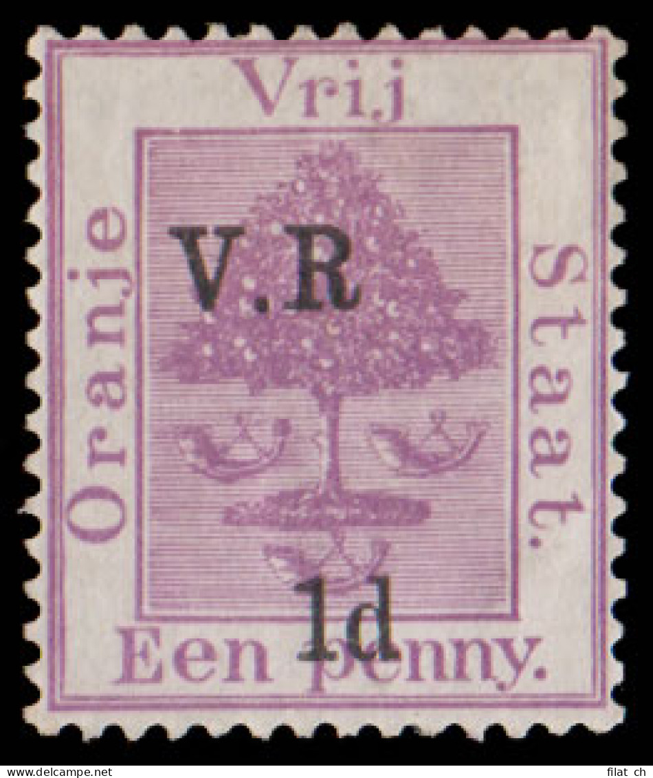 Orange Free State 1900 VRI SG102 1d No Stop & "I" Omitted F/M - État Libre D'Orange (1868-1909)