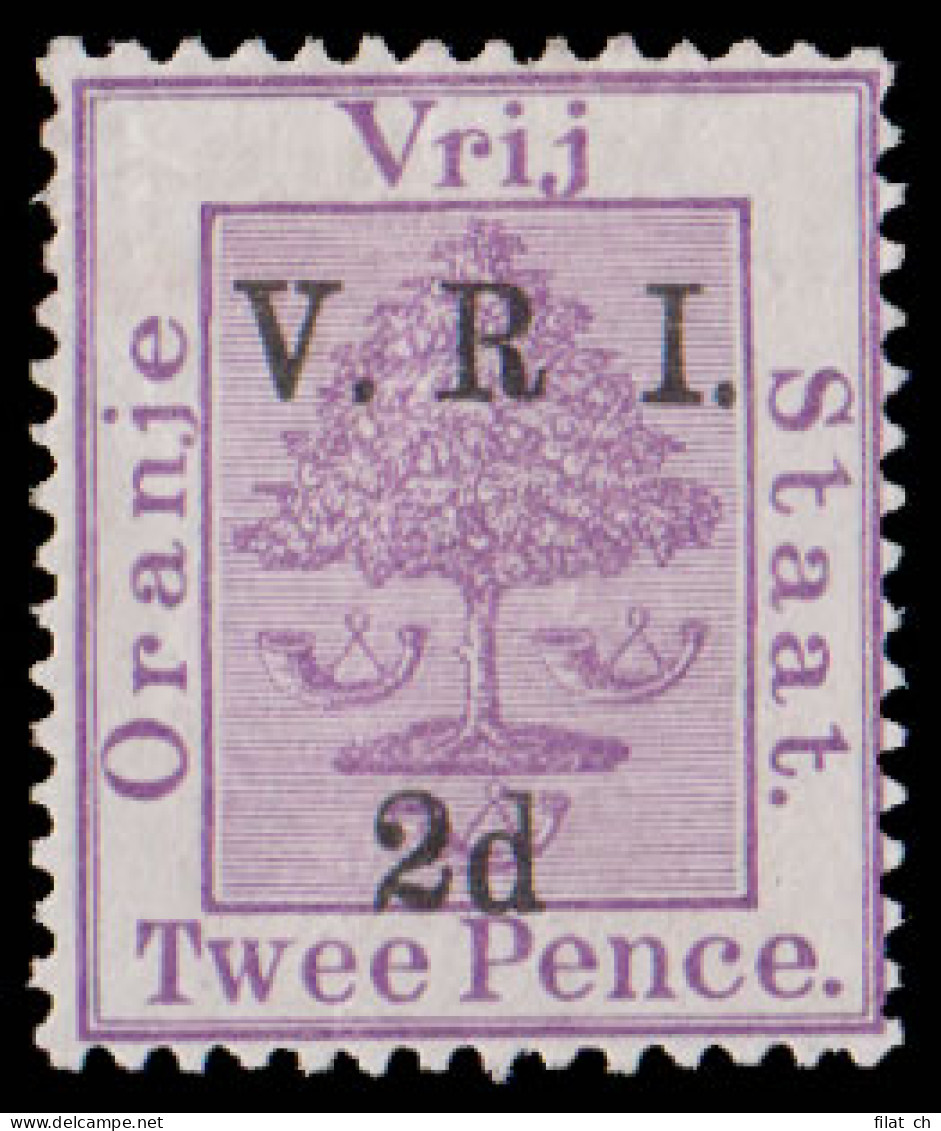 Orange Free State 1900 VRI SG103 2d No Stop After "R", Scarce - Stato Libero Dell'Orange (1868-1909)