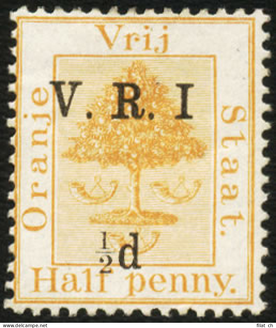 Orange Free State 1900 VRI SG101 &frac12;d No Stop After "I" VF/ - État Libre D'Orange (1868-1909)