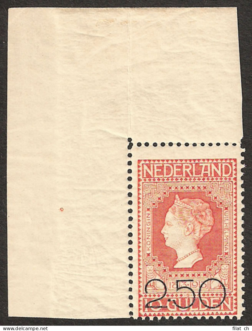 Netherlands 1920 2.50 On 10 Guilder - Otros & Sin Clasificación