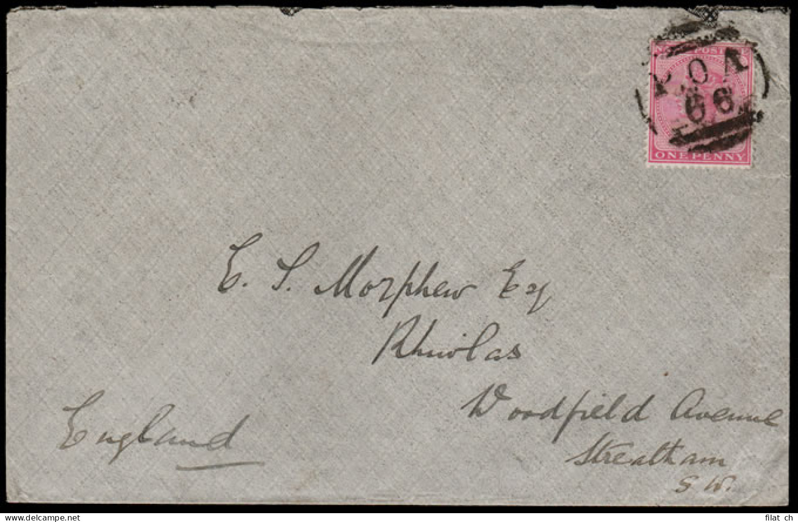 Natal 1899 POA 66 Vlaklaagte On Letter - Natal (1857-1909)