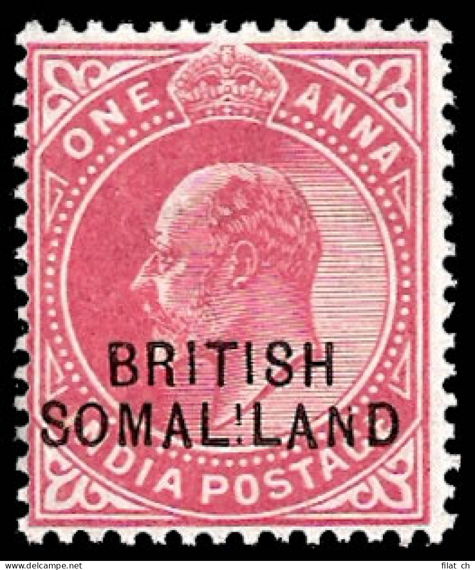 Somaliland 1903 1A Somal.land - Somaliland (Protectorate ...-1959)