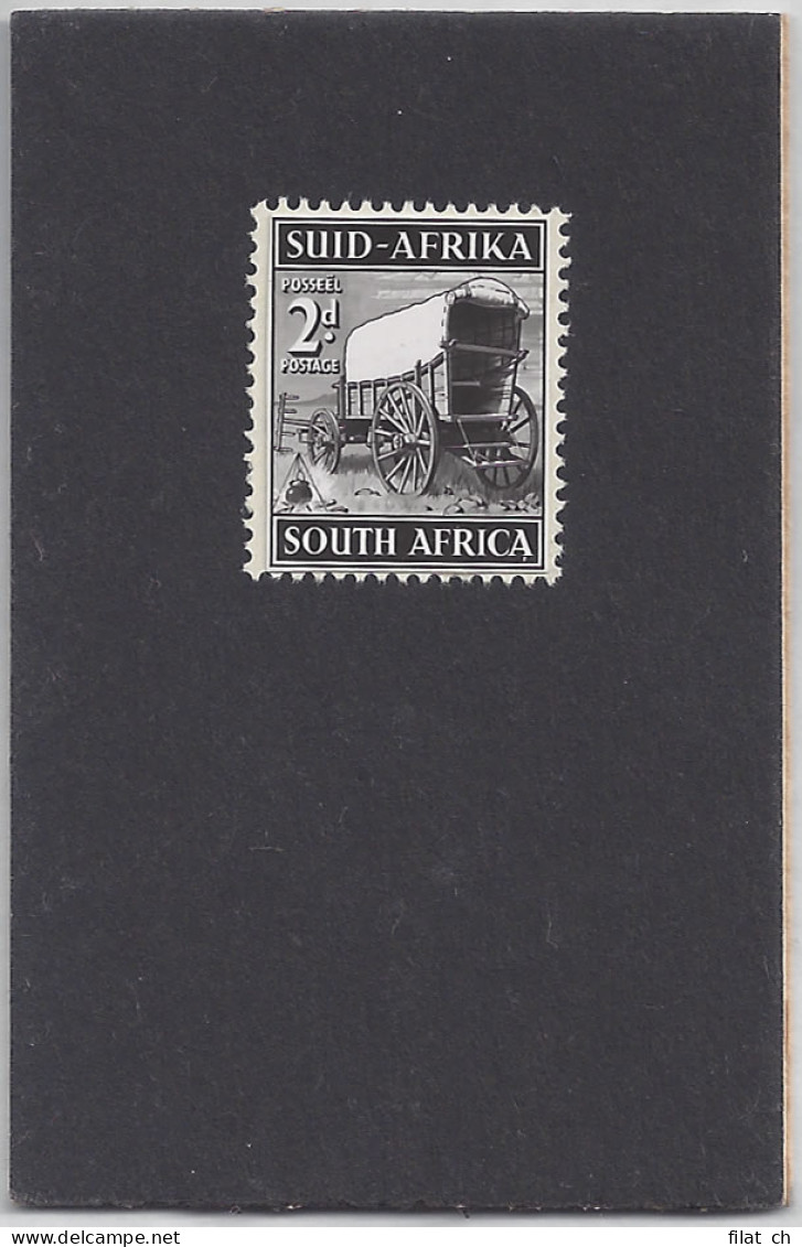 South Africa 1953c Composite Essay 2d Oxwagon - Zonder Classificatie