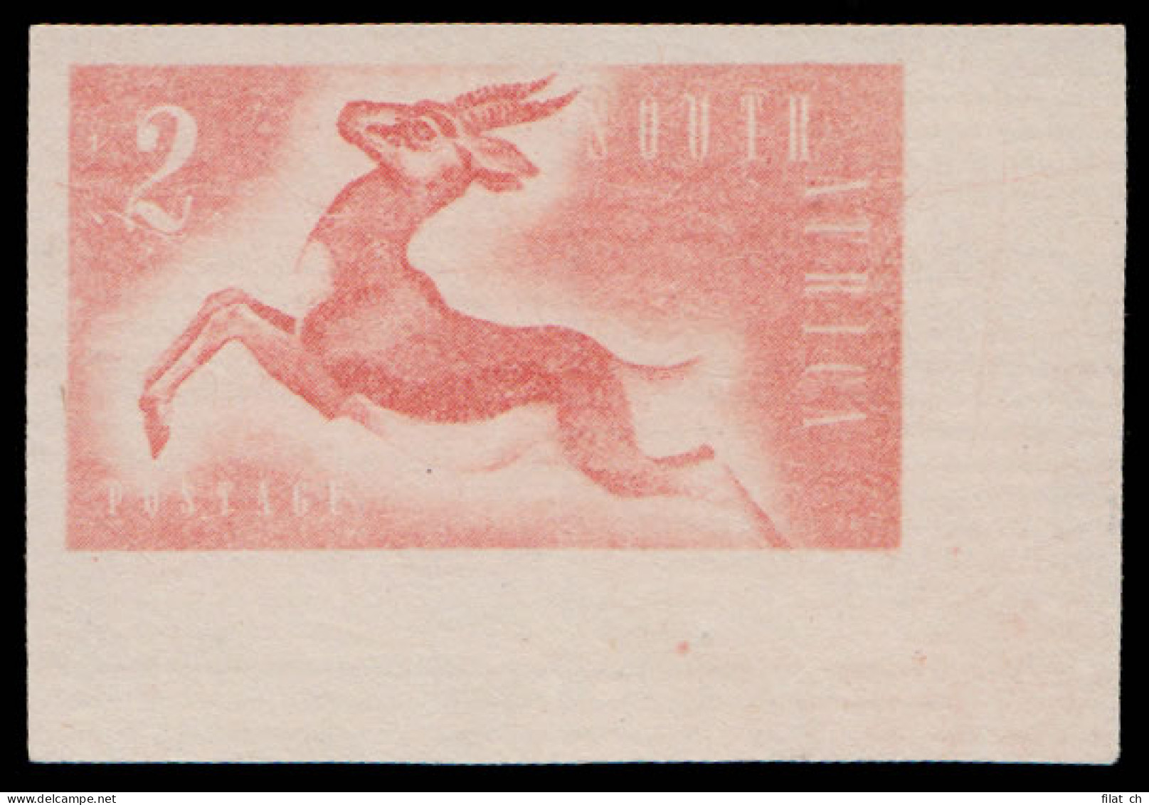 South Africa 1953 Konya Essays Leaping Springbuck - Sin Clasificación