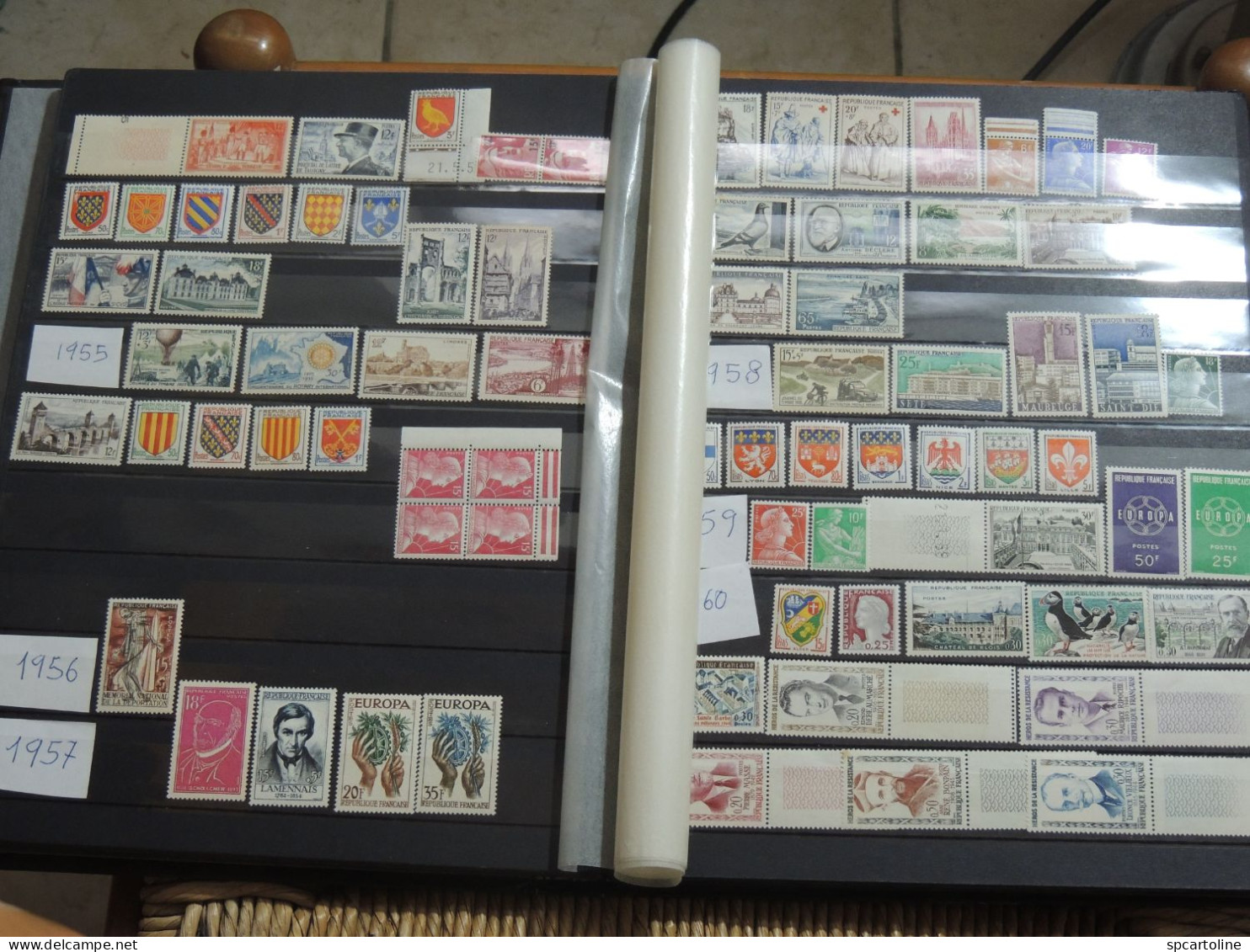 Francia area franco 600 francobolli MNH Valore catalogo MICHEL 2004-2005  1800 euro