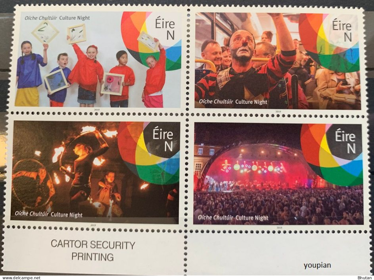 Ireland 2019, Culture Night, MNH S/S - Unused Stamps