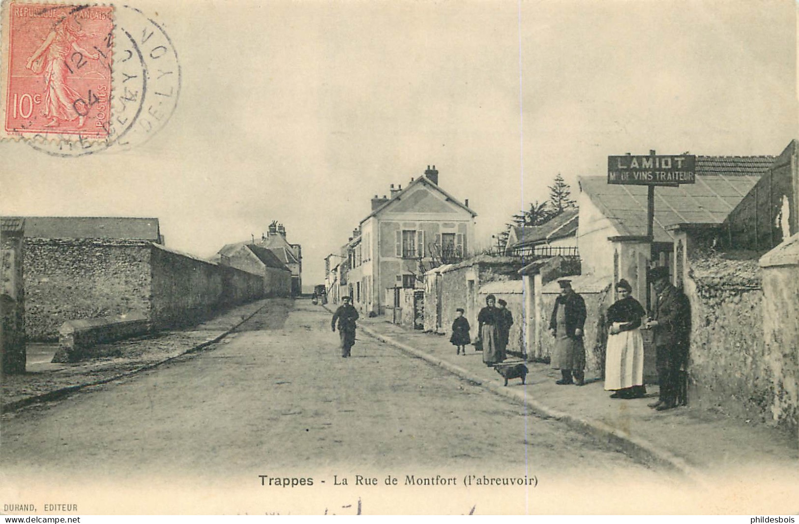 YVELINES  TRAPPES  Rue De Montfort - Trappes